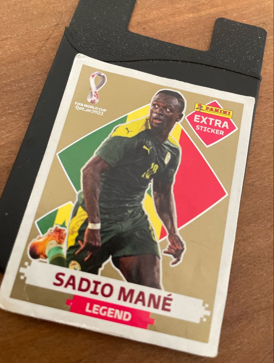 Figurinha Panini Original Extra Legend Gold Sadio Mané Item p