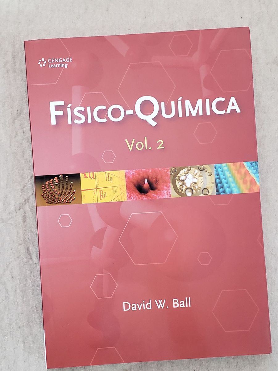 Físico química Vol 2 David Ball Livro Cengage Learning Nunca Usado