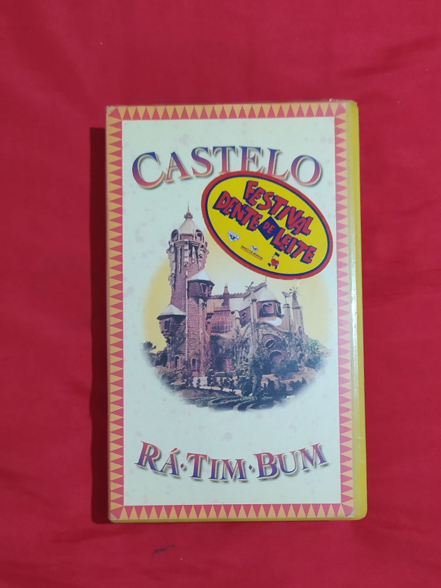 Fita Vhs Castelo Ra Tim Bum Volume 1 Produto Vintage E Retro Vhs