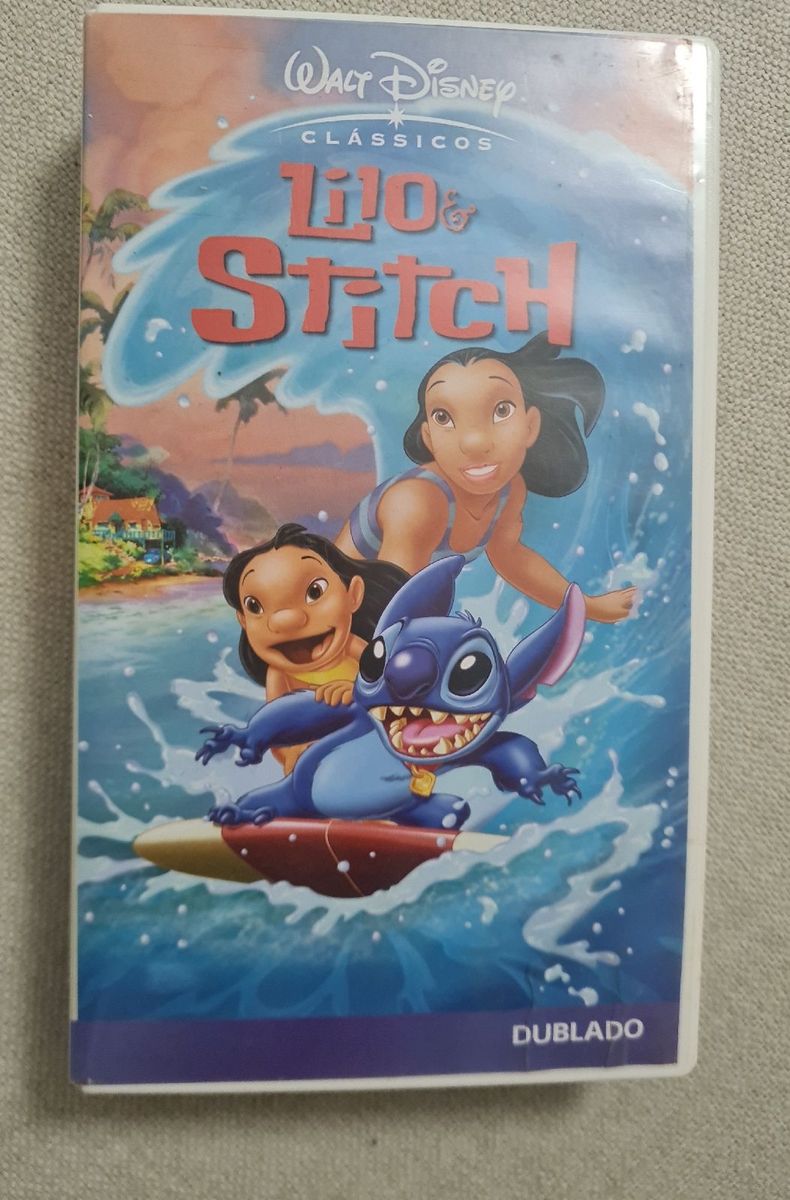 Fita Vhs Desenho Lilo Stitch Walt Disney Cl Ssicos Filme E S Rie