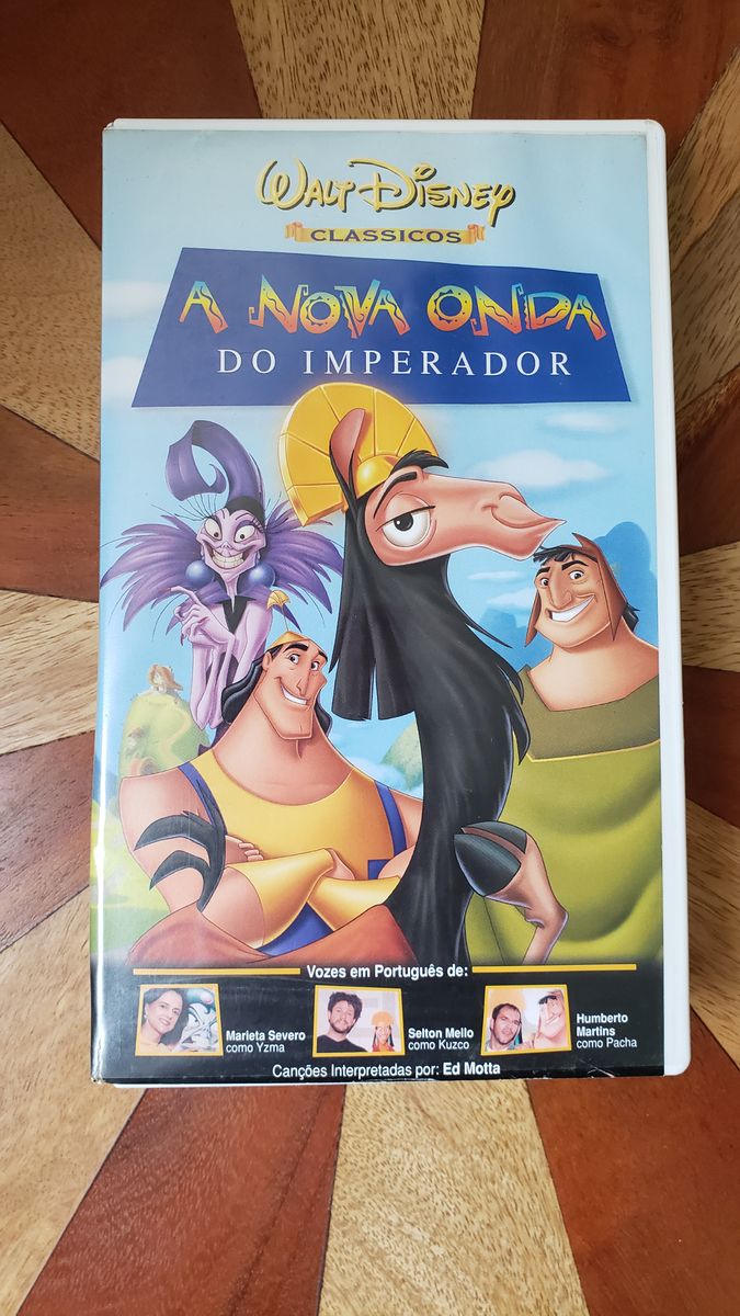 Fita Vhs Disney A Nova Onda Do Imperador Filme E S Rie Disney Usado