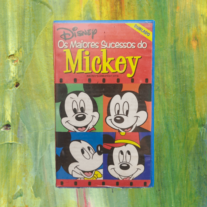 Fita Vhs Disney Os Maiores Sucessos Do Mickey Mickey S Greatest Hits