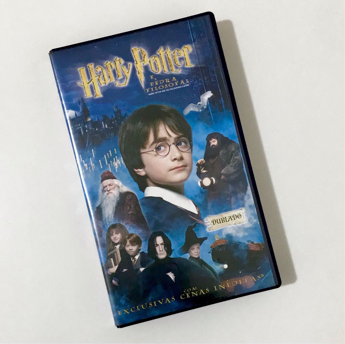 Fita Vhs Harry Potter E A Pedra Filosofal Dublado Item Info