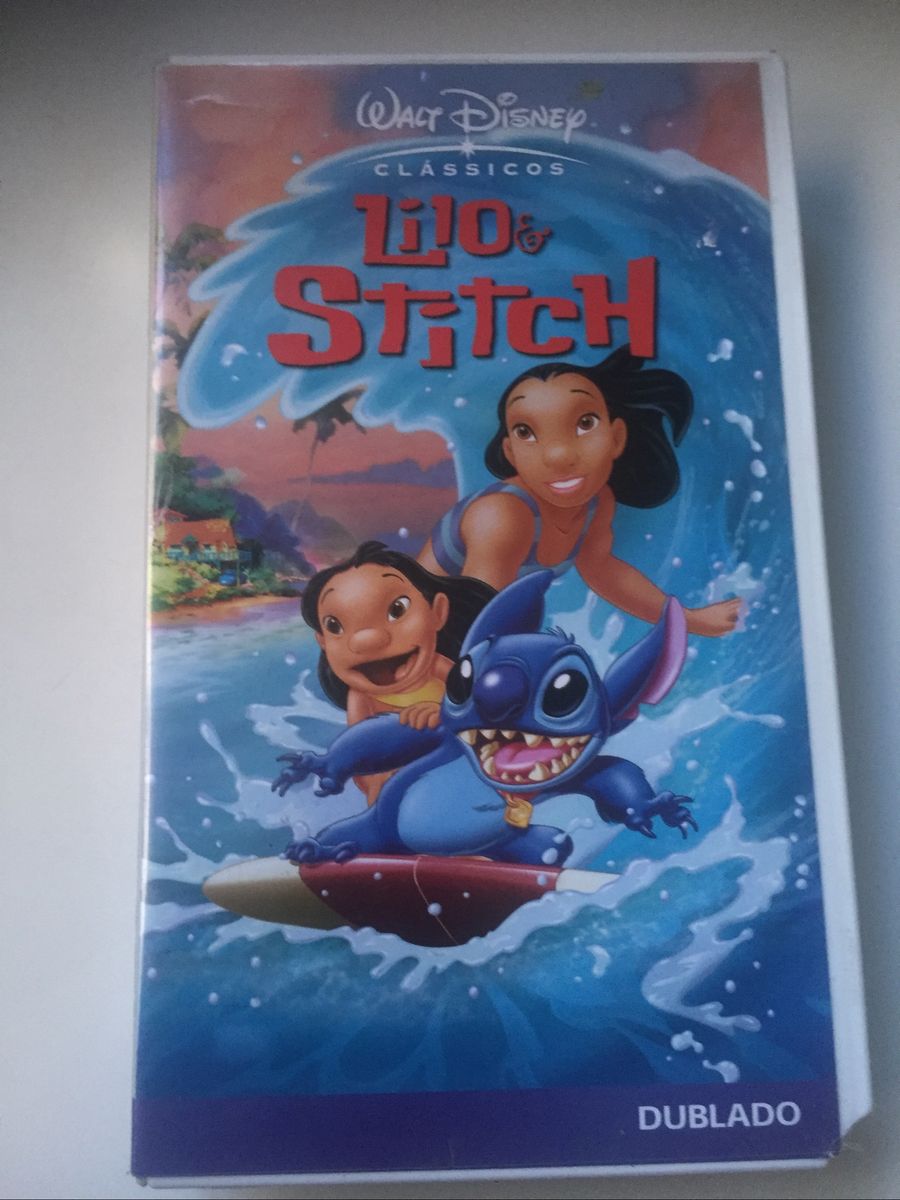 Fita Vhs Lillo e Stitch Filme e Série Disney Usado 33086151 enjoei