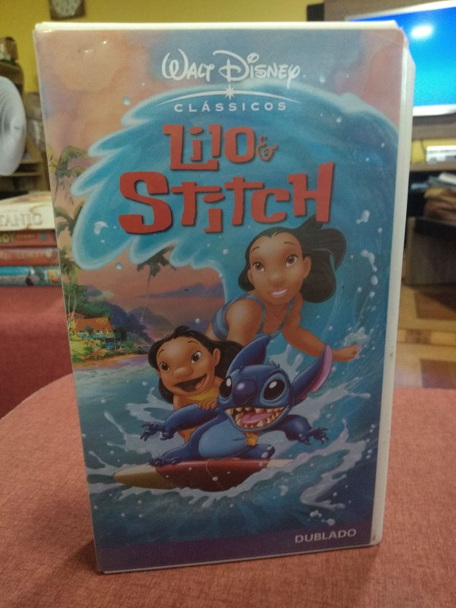 Fita Vhs Lilo Stich Produto Vintage E Retro Disney Usado