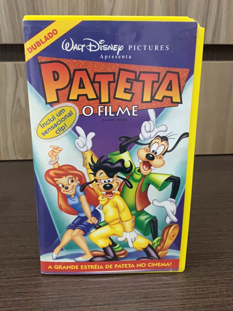 Fita Vhs Pateta O Filme Disney Filme E S Rie Disney Usado