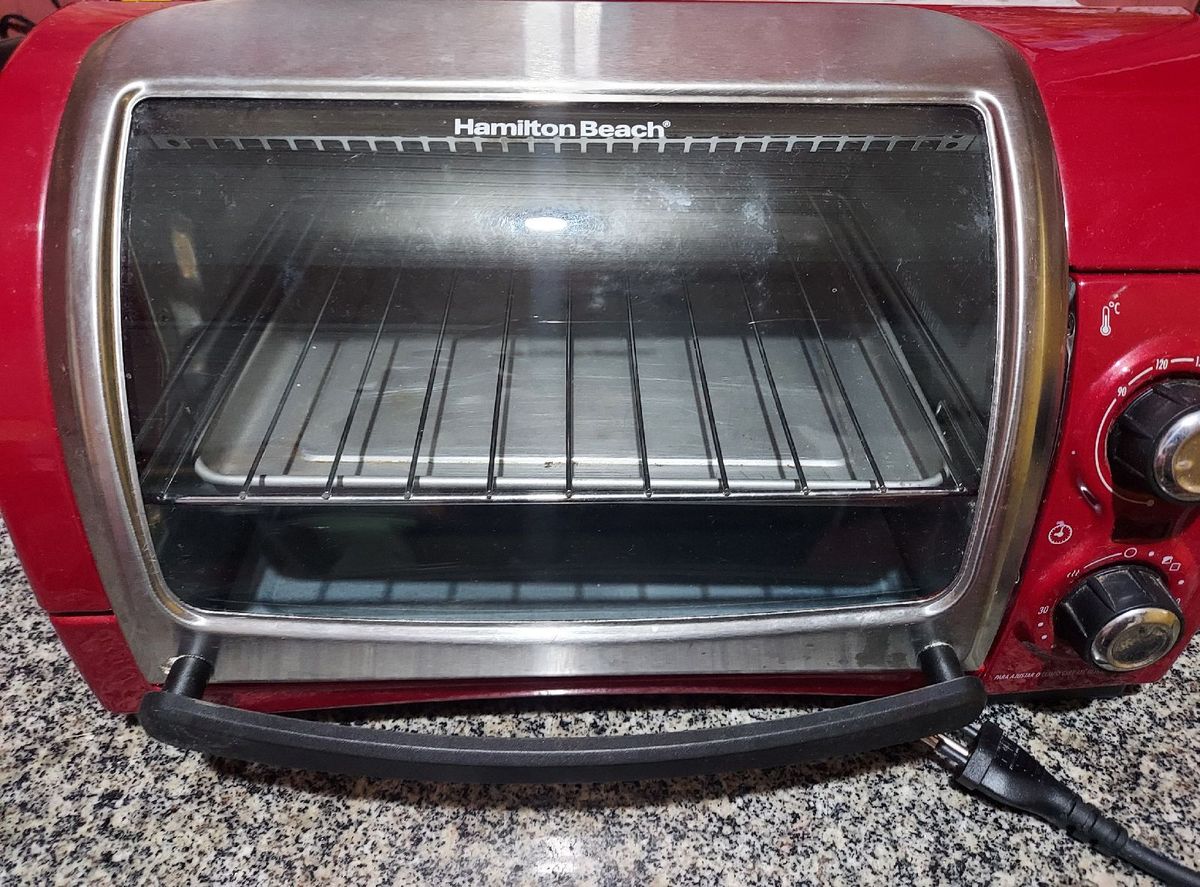 Forno El Trico De Mesa Easy Reach Hamilton Beach Para Assar Grelhar