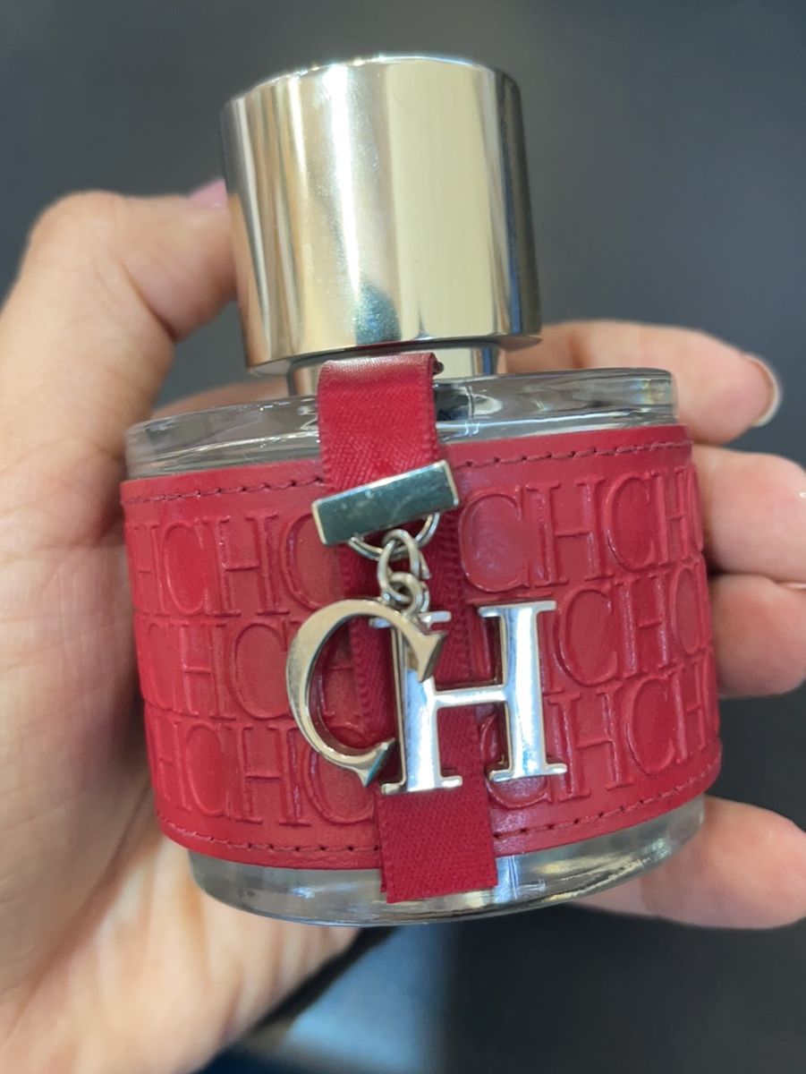 Frasco De Perfume Carolina Herrera Ch Vazio Original Perfume Feminino