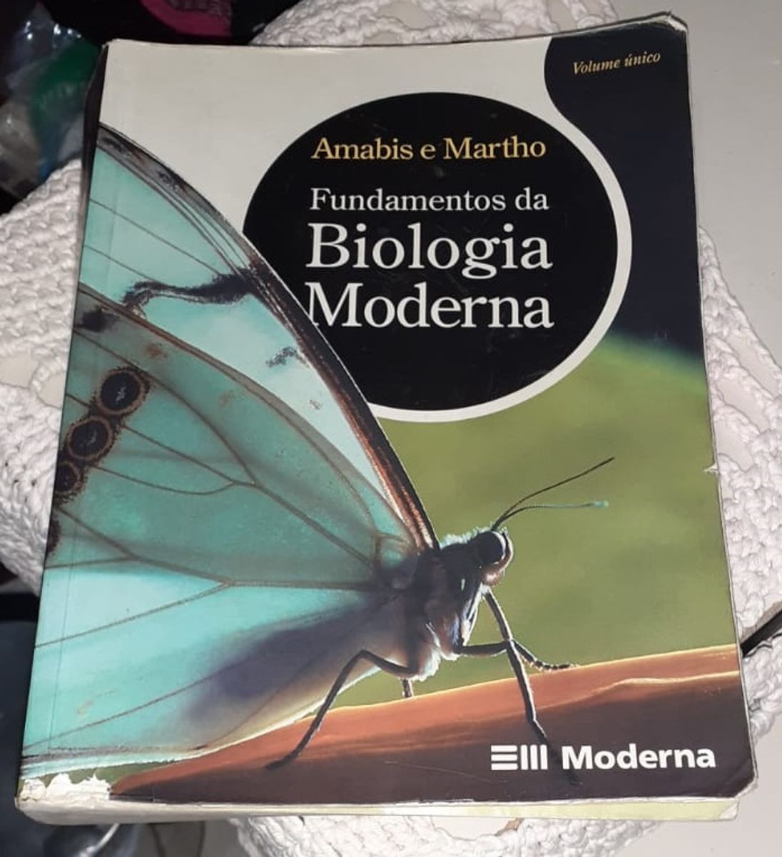 Fundamentos Da Biologia Moderna Livro Moderna Usado Enjoei