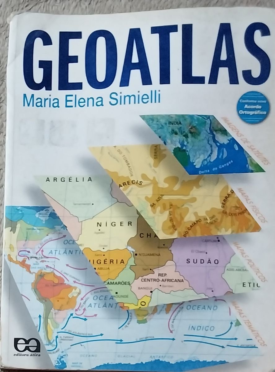 Geoatlas 33ª Edição Maria Elena Simielli Livro Usado 84429642 enjoei