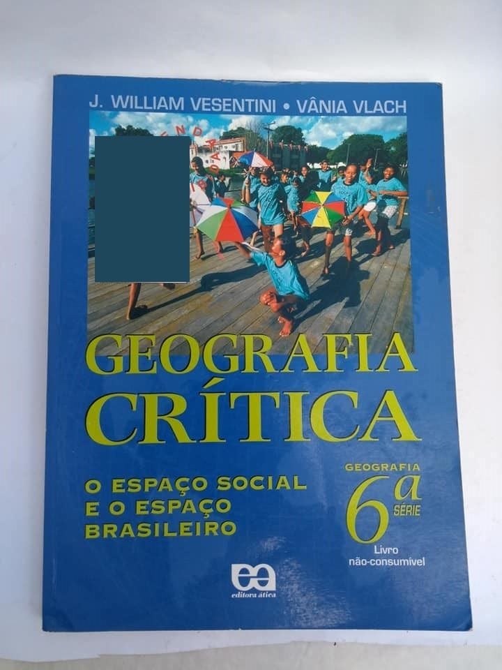 Geografia Crítica 6ª Série Vesentini Livro ática Usado 47405467 enjoei