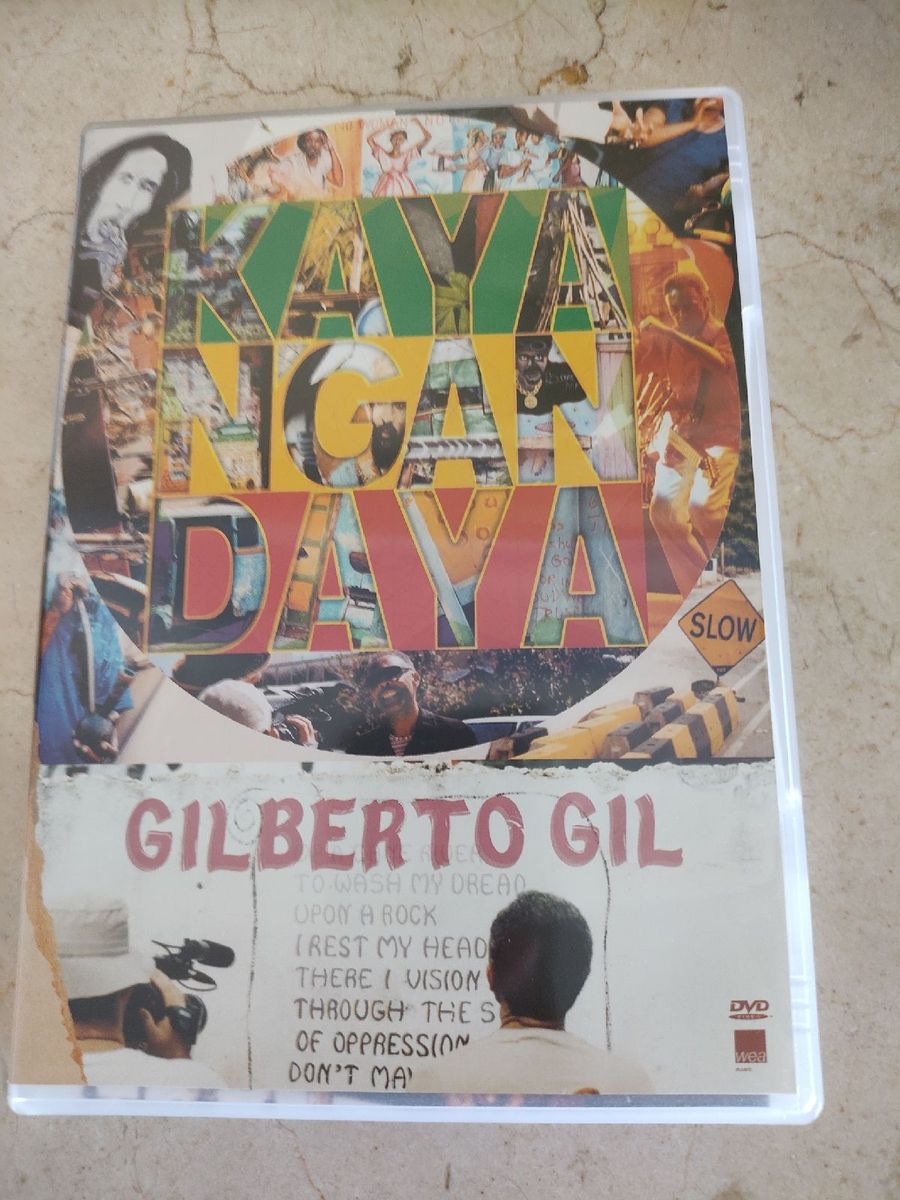 Gilberto Gil Kaya N gan Daya Dvd Item de Música Dvd Vídeo Nunca