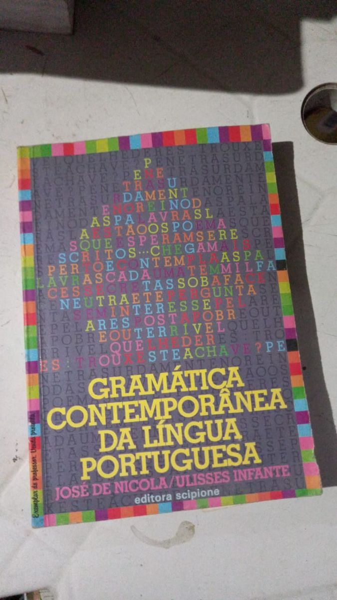 Gram Tica Contempor Nea Da L Ngua Portuguesa Livro Usado