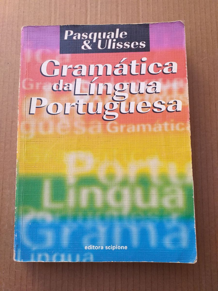 Gramática da Língua Portuguesa Pasquale Ulisses Livro Editora