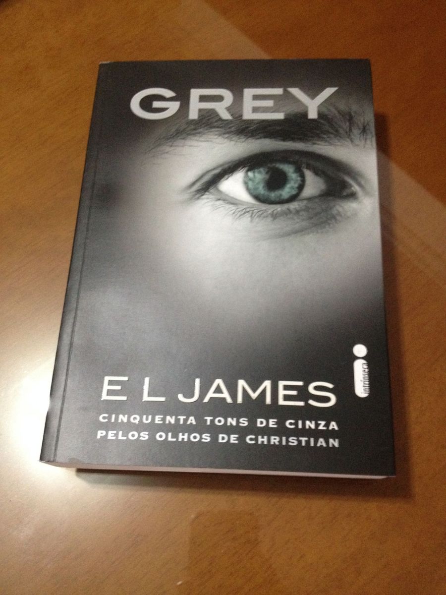 Grey Cinquenta Tons De Cinza Pelos Olhos De Christian Livro