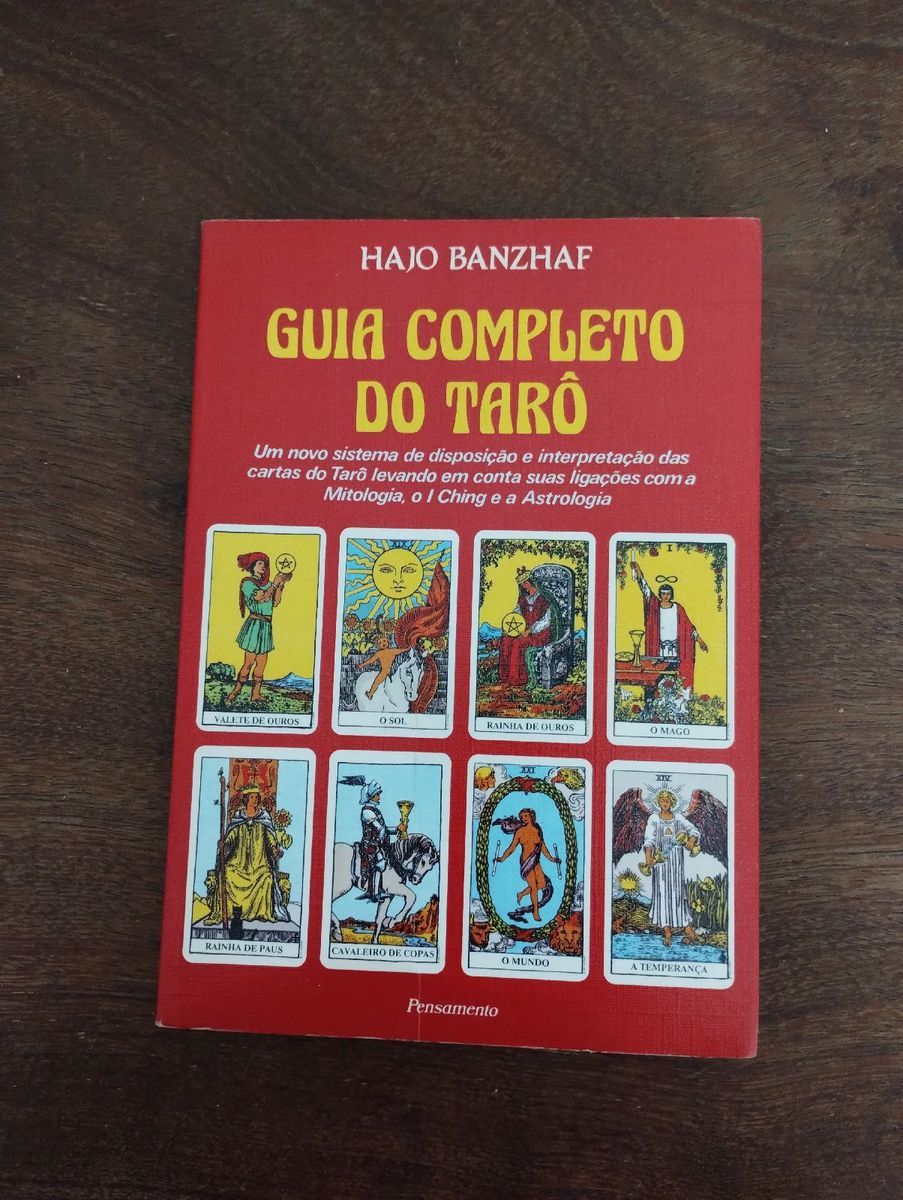 Guia Completo de Tarô Hajo Banzhaf edição Esgotada Livro