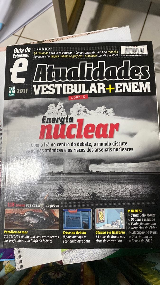 Guia Do Estudante 2011 Atualidades Vestibular Enem Livro Editora