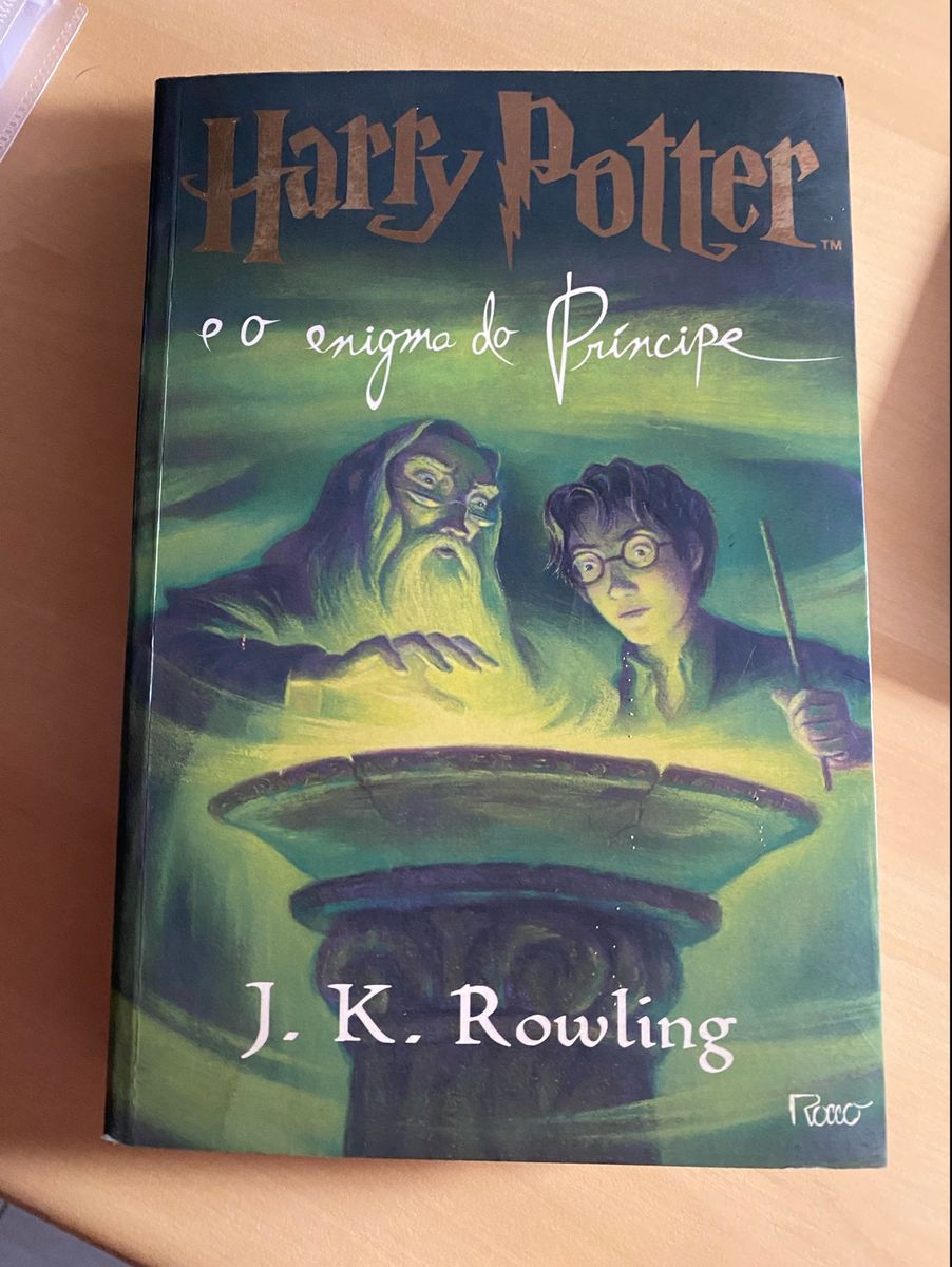 Harry Potter E O Enigma Do Pr Ncipe Livro Por J K Rowling Livro Rocco