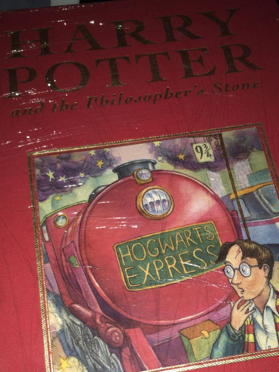 Harry Potter Pedra Filosofal Primeira Edi O Primeira Impress O Deluxe