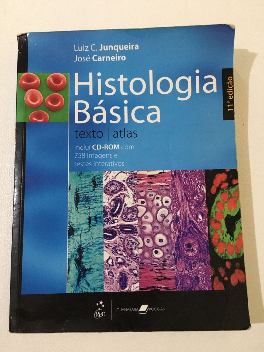 Histologia Basica 11º Edição Junqueira e Carneiro Livro Guanabara