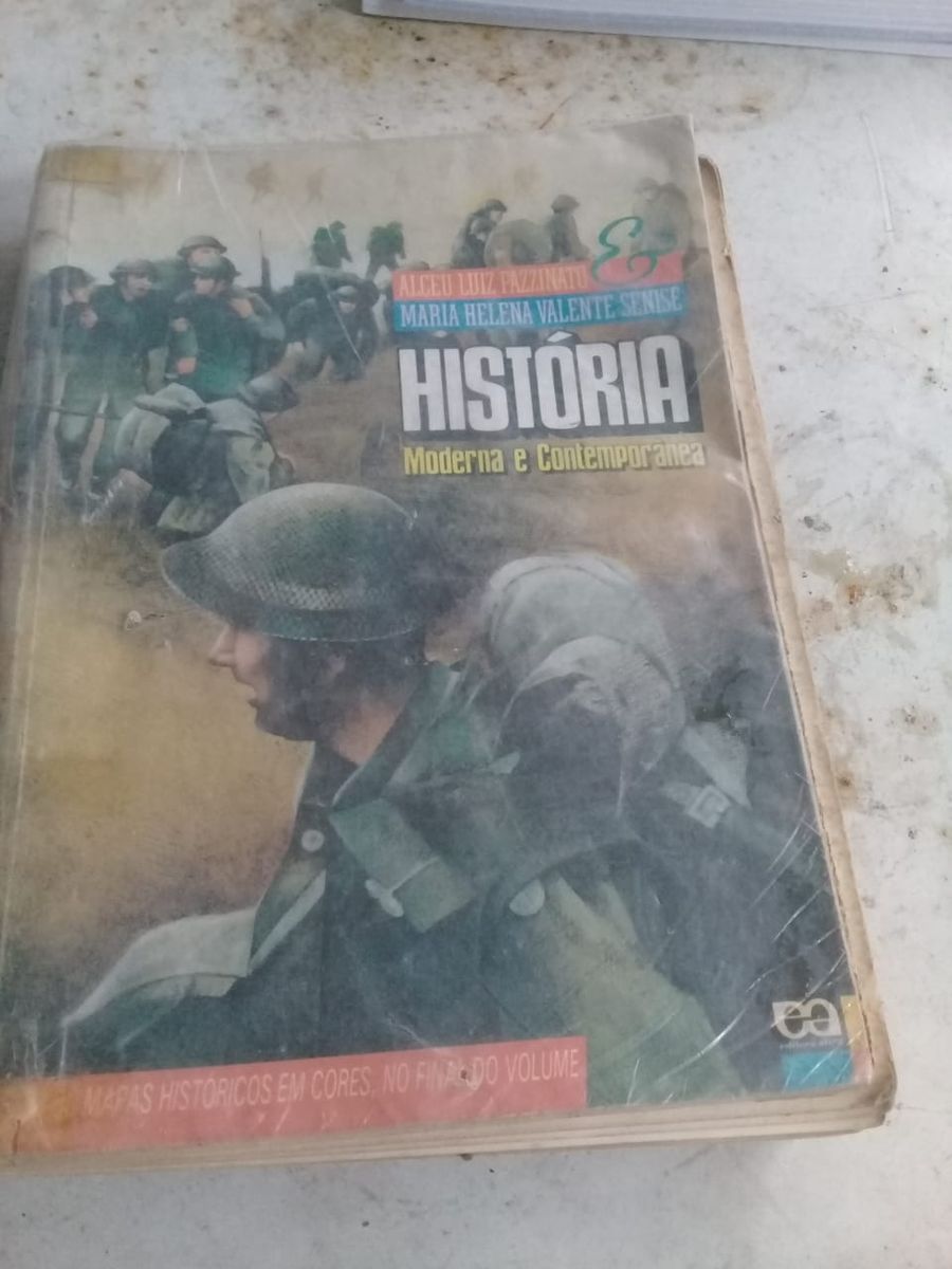 Hist Ria Moderna E Contempor Nea Alceu Luiz Pazzinato Livro Editora