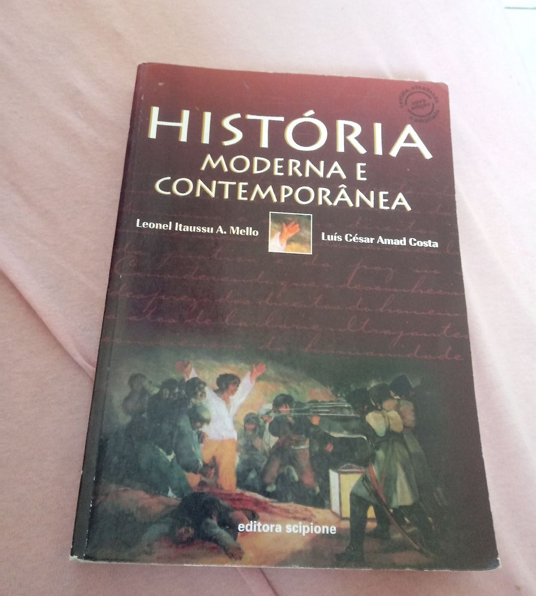 Hist Ria Moderna E Contempor Nea Livro Editora Scipione Usado