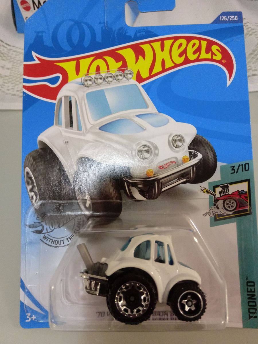 Hot Wheels Volkswagen Baja Fusca Carrinho de Bebê Hot Wheels Nunca