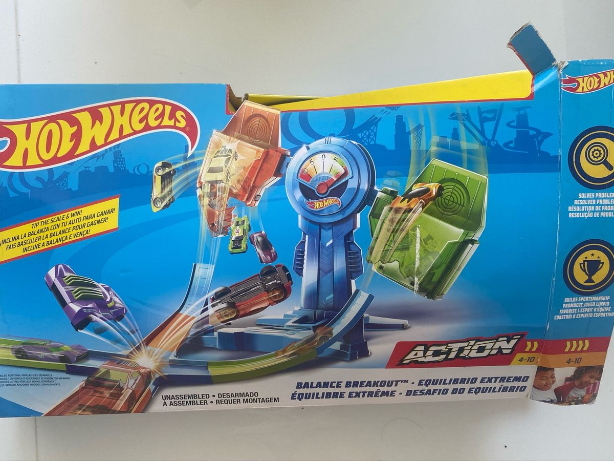 Hot Wheels Equilibrio Extremo Balance Breakout Brinquedo Mattel Usado