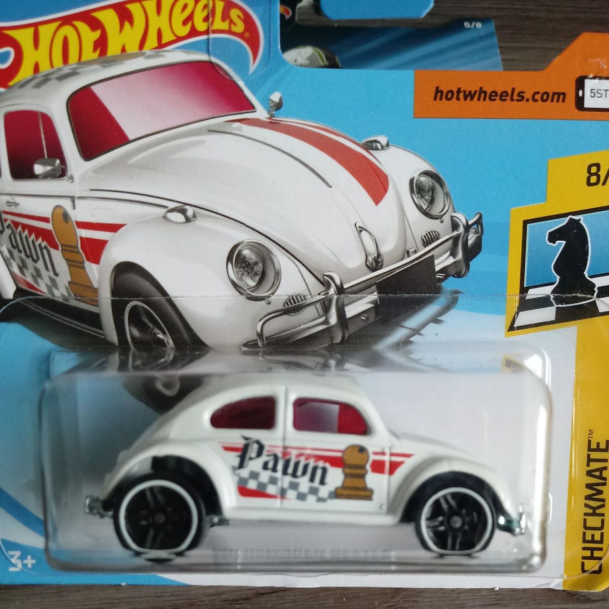 Hot Wheels Fusca Carrinho de Bebê Hot Wheels Nunca Usado