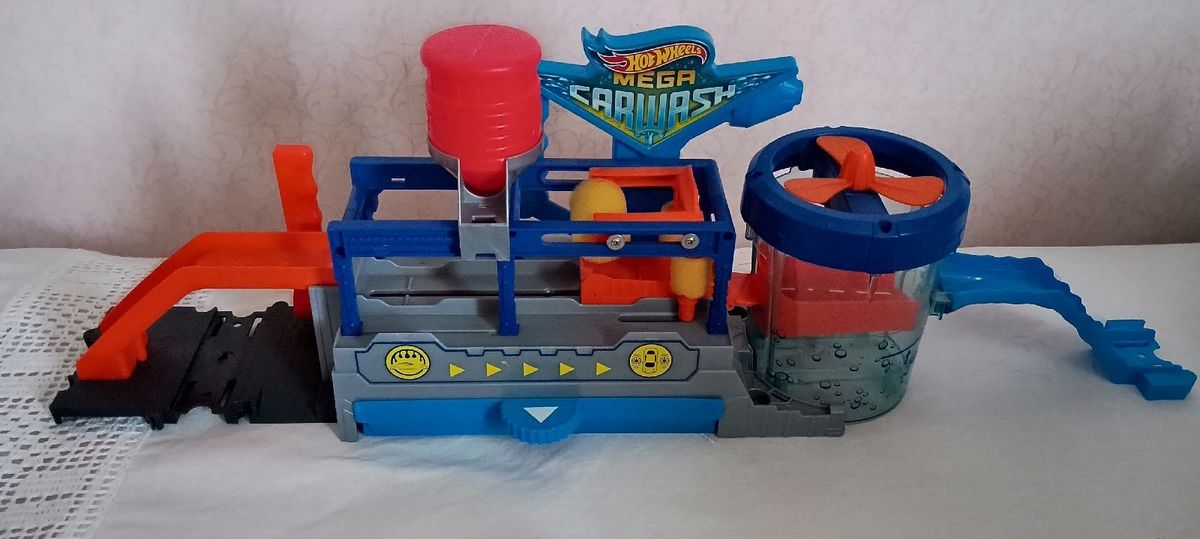 Hot Wheels mega Car Wash Brinquedo para Bebês Hot Wheels Nunca Usado