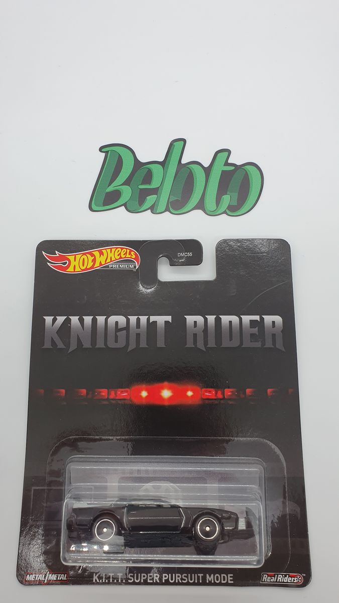 Hot Wheels Premium Knight Rider Super Maquina Kitt Pursuit Mode