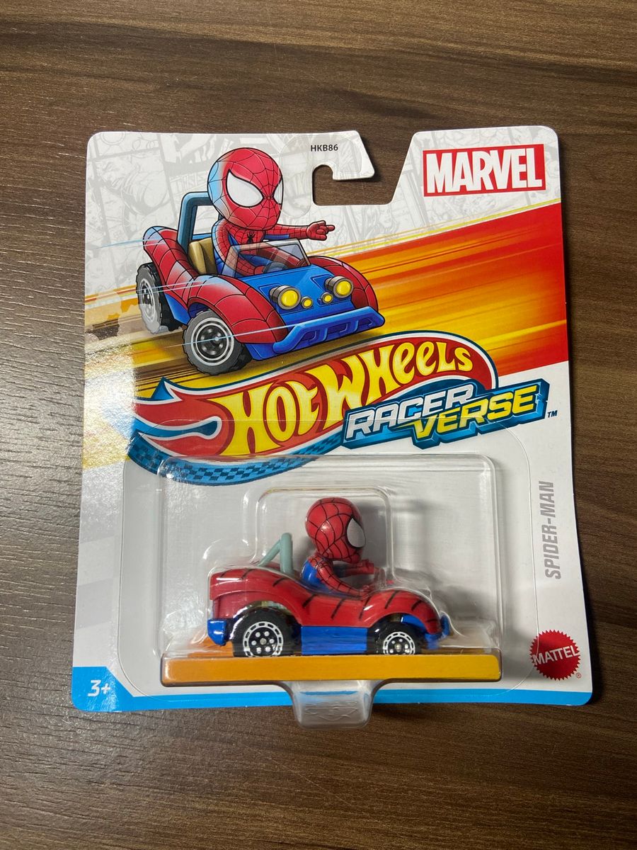 Hot Wheels Racerverse Homem Aranha Brinquedo para Bebês Hot Wheels