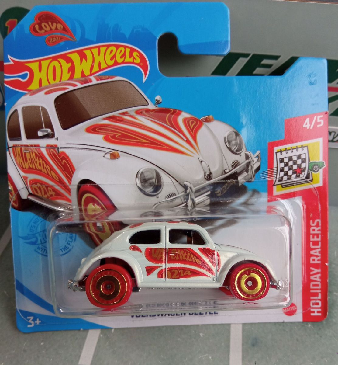 Hot Wheels Volkswagen Fusca Carrinho de Bebê Hot Wheels Nunca Usado