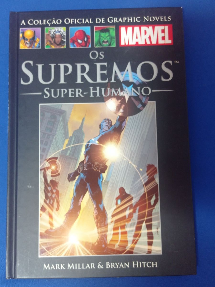 Hq Marv Os Supremos Super Humano Livro Usado 68228450 Enjoei