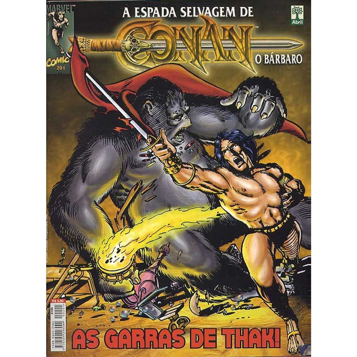 Hq N Espada Selvagem Do Conan Livro Quadrinhos Usado