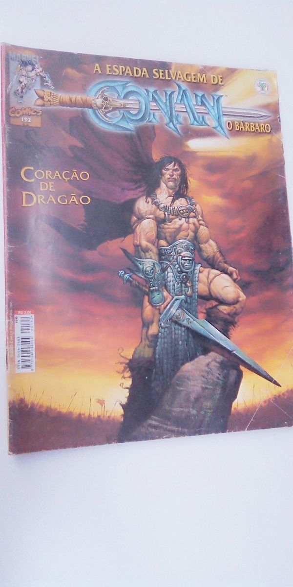 Hq Quadrinhos A Espada Selvagem De Conan O B Rbaro Cora O De