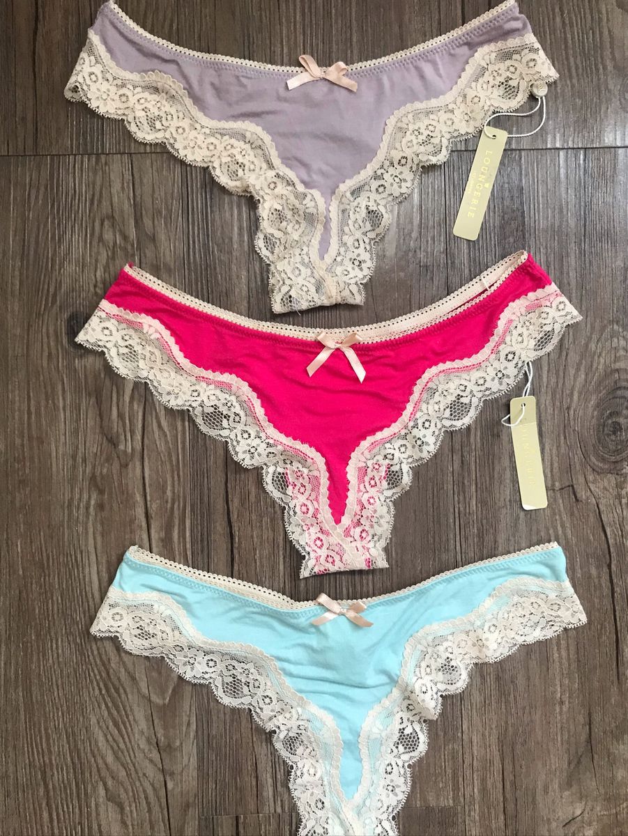 Intimissimi Calcinhas Fio Dental Nova Tam M Lingerie Feminina