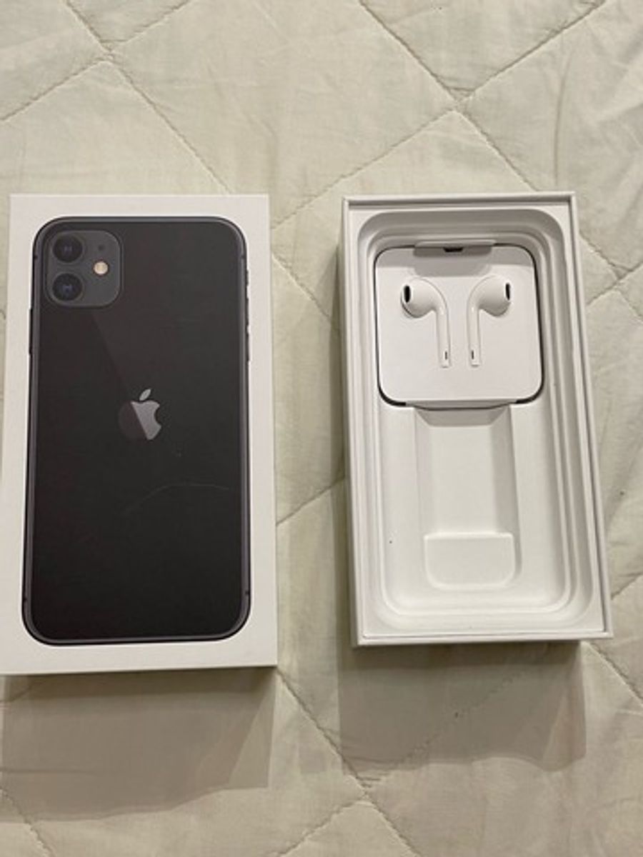 Iphone 11 Preto 128gb Iphone Apple Usado 79413066 Enjoei