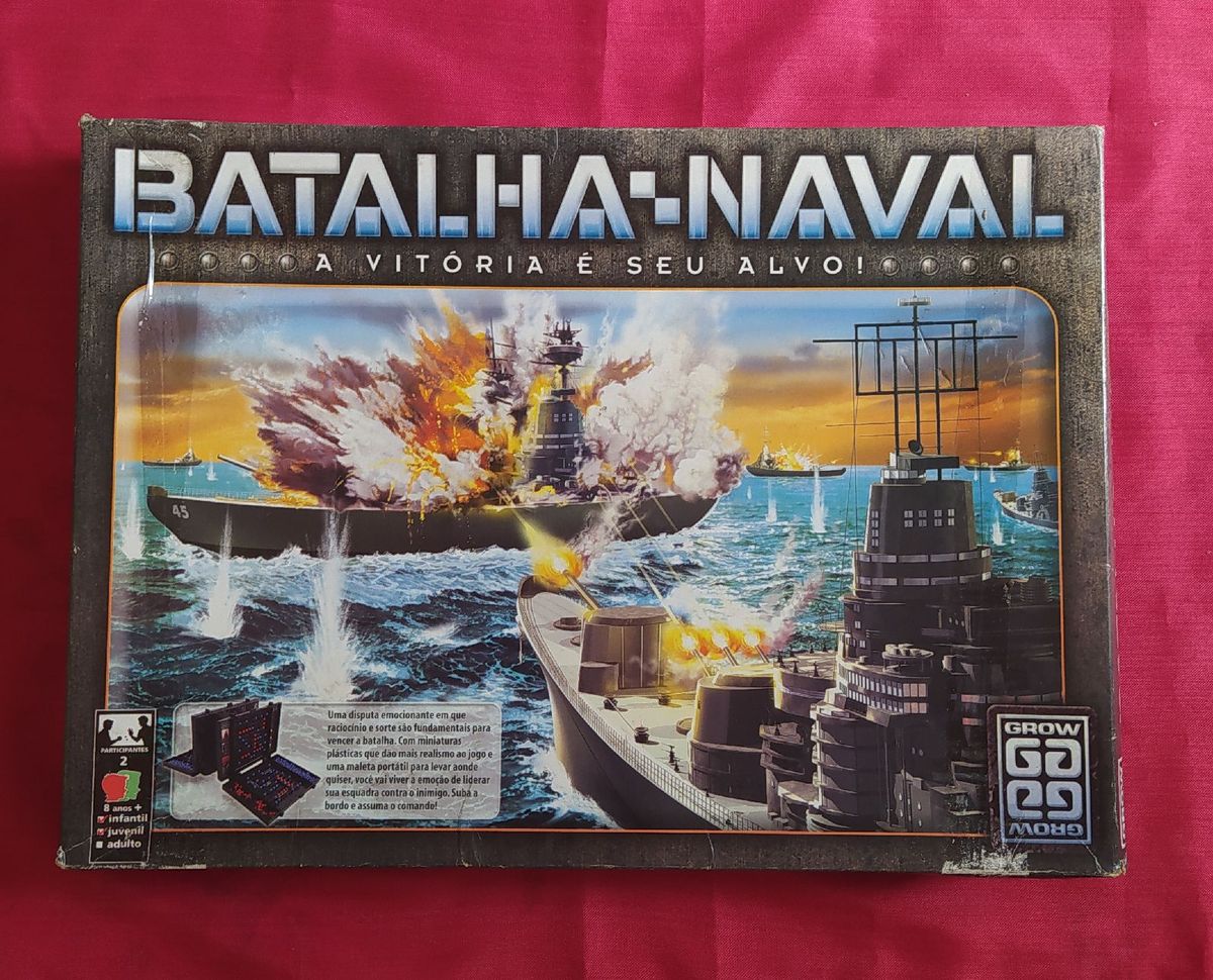 Jogo Batalha Naval Grow Jogo De Tabuleiro Grow Usado 54245681 Enjoei