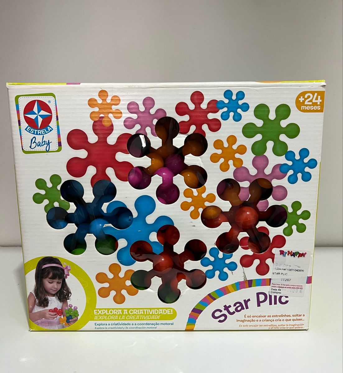 Jogo Brinquedo Star Plic Brinquedo Para Beb S Estrela Baby Usado