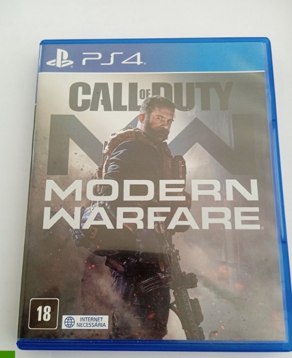 Jogo Call Of Duty Modern Warfare Ps M Dia F Sica Usado Dublado