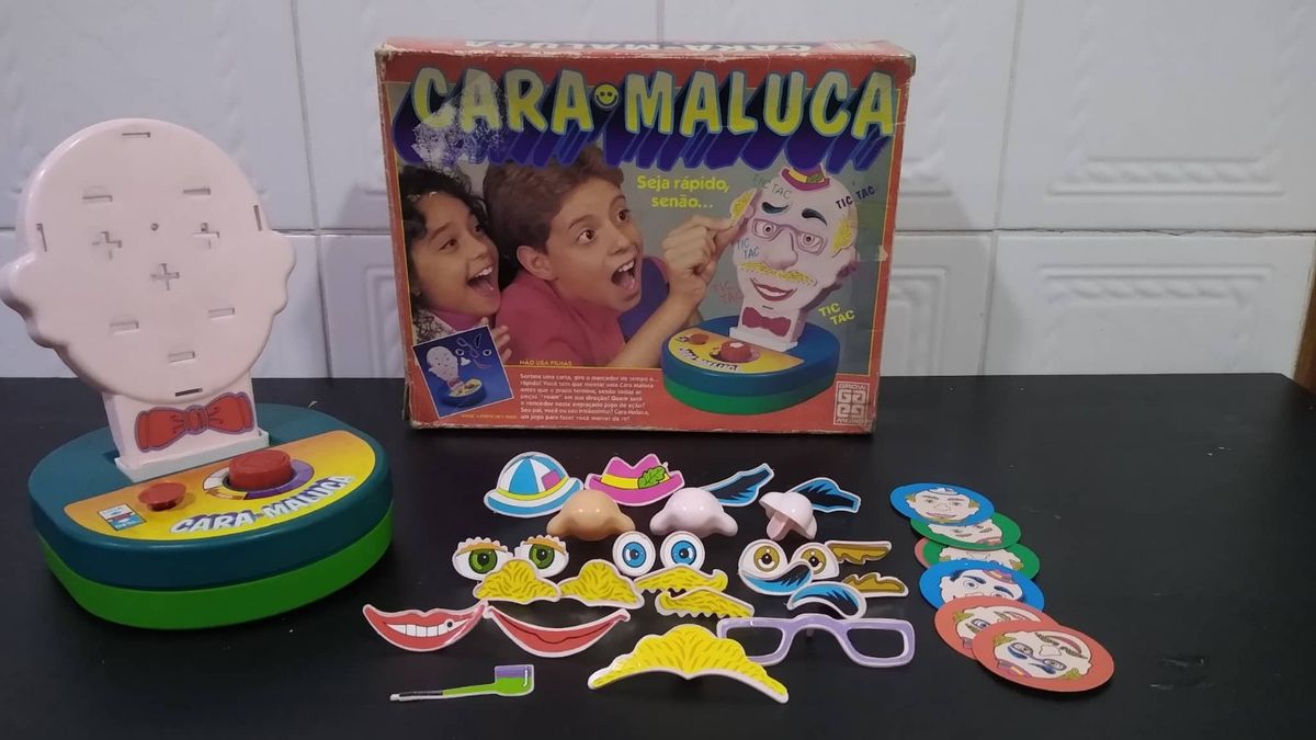 Jogo Cara Maluca Completo Valor 199 Reais Brinquedo Grow Usado