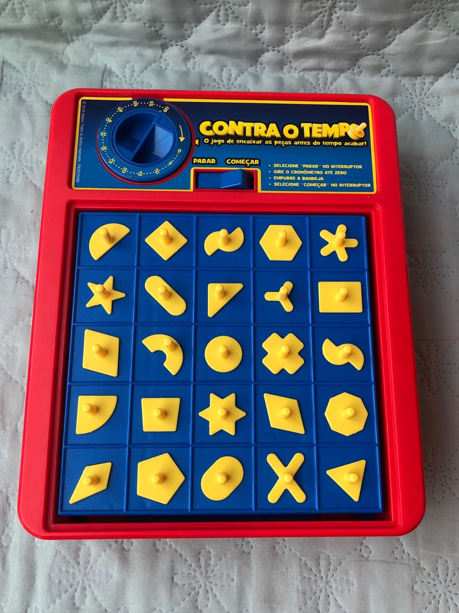 Jogo Contra O Tempo Hasbro Completo Segundos Grow Jogo De