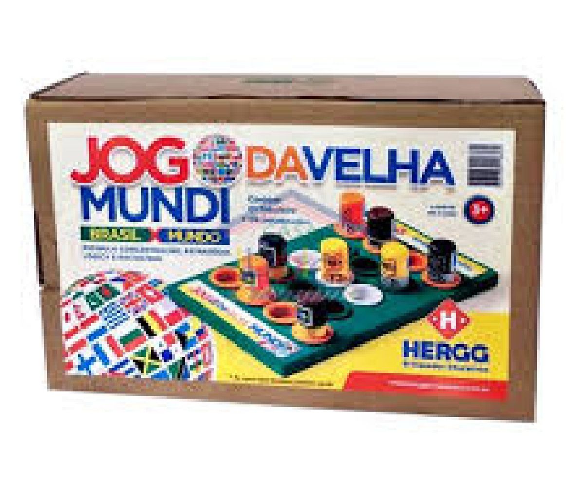 Jogo Da Velha Mundi Hergg Brinquedos Brinquedo Hergg Brinquedos