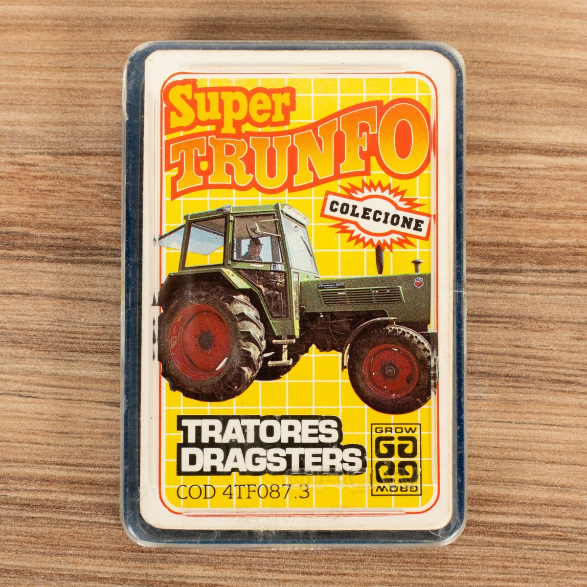 Jogo De Cartas Colecion Veis Super Trunfo Tratores Dragsters Grow