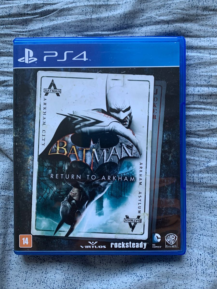 Jogo De Ps4 Batman Return To Arkham Pack 2 Jogos Jogo De