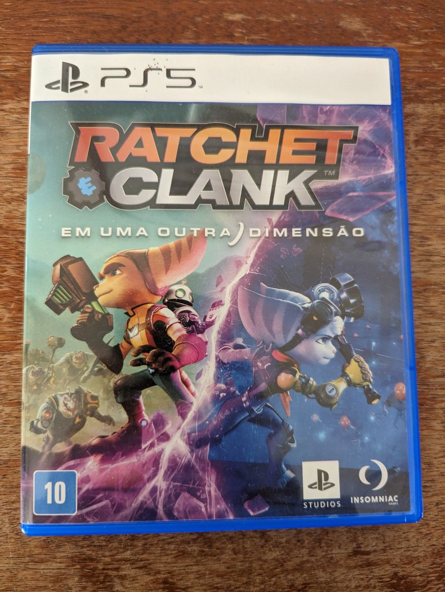 Jogo De Ps Ratchet Clank Em Uma Outra Dimens O Jogo De Videogame