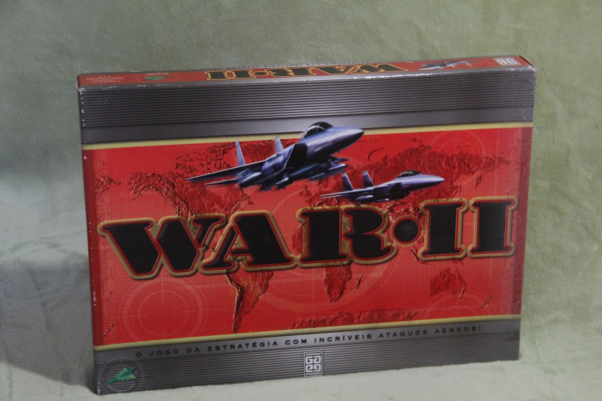 Jogo De Tabuleiro War 2 Anos 80 Completo Produto Vintage E Retro Grow