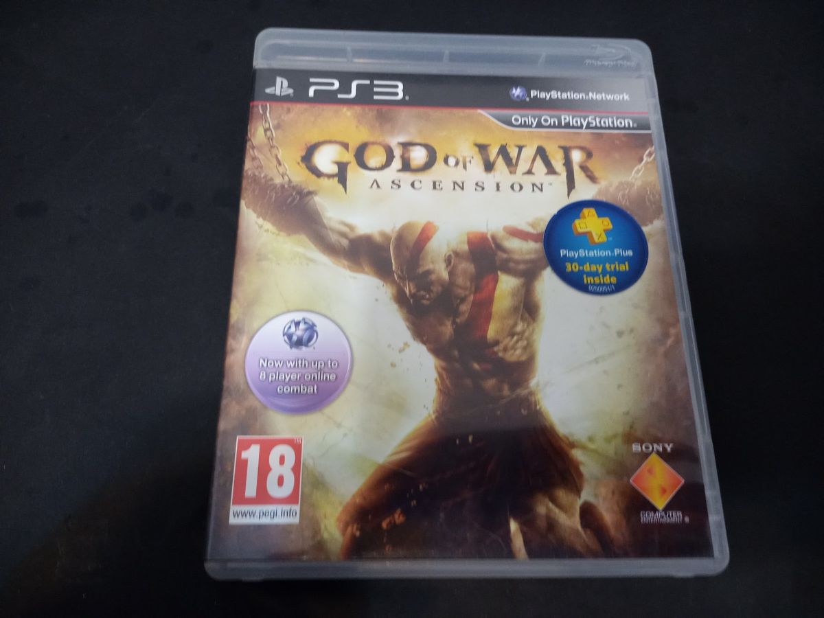 Jogo God Of War Ascension Ps3 Mídia Física Jogo de Videogame Usado