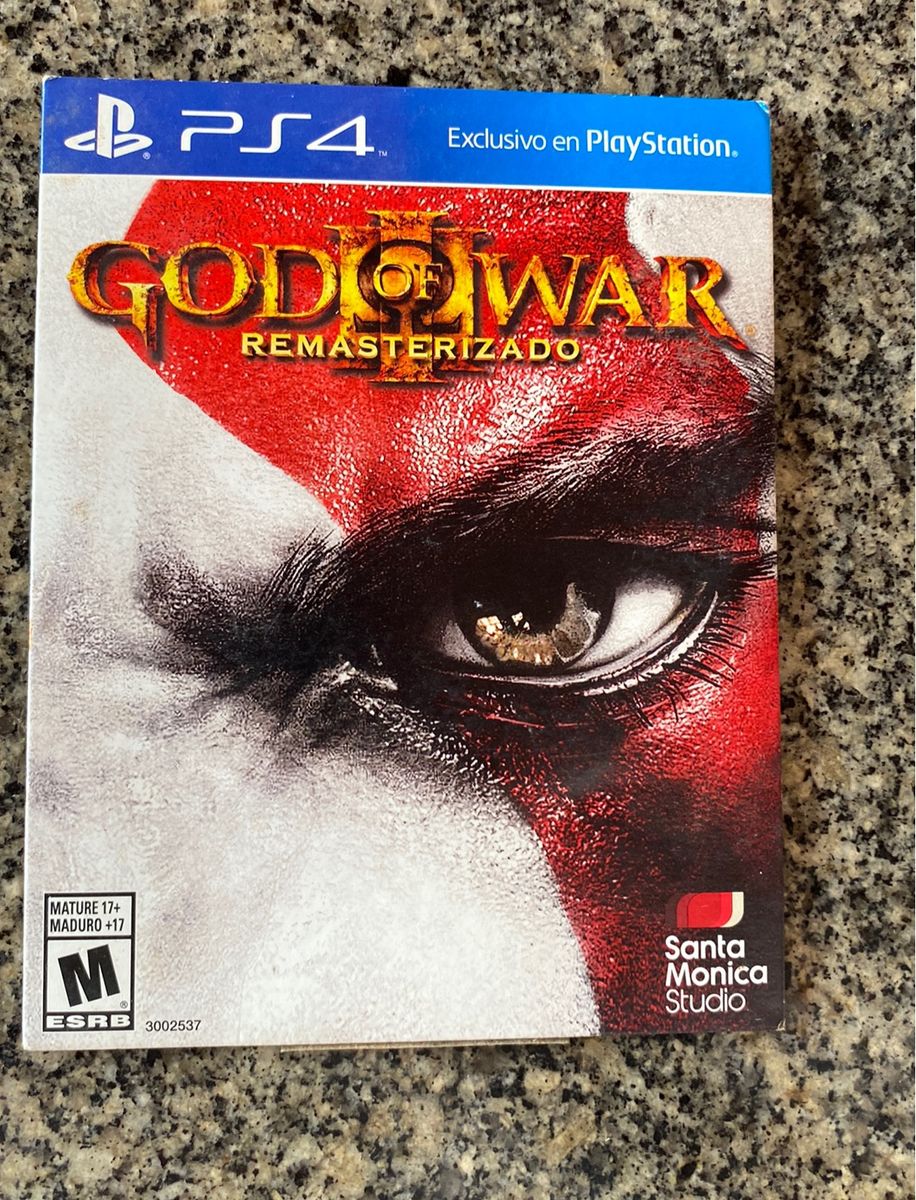 Jogo God Of War Remasterizado Para Ps4 Jogo De Videogame Santa Monica